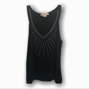 MICHAEL Studded Fashion Tank Top